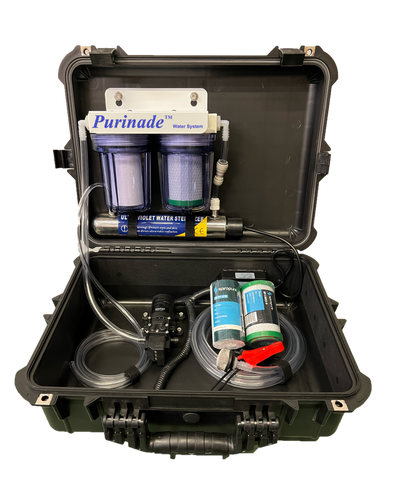 Purinade™ AC / DC Water Sterilization / Filtration System